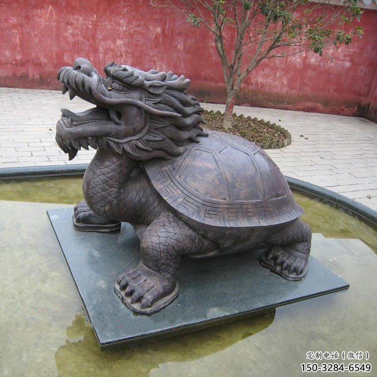 銅烏龜雕塑廠家，神獸動物，仿古公園廣場擺件