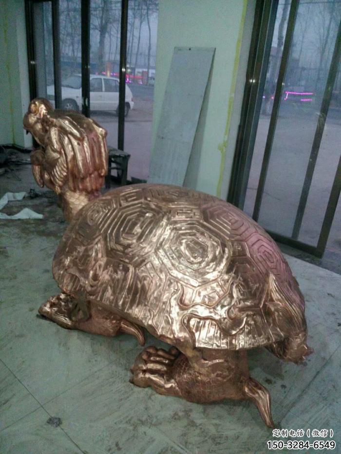 園林烏龜?shù)袼?城市廣場(chǎng)雕塑 步行街?jǐn)[件