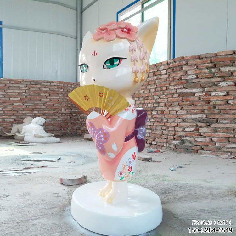 風(fēng)景區(qū)狐貍雕塑廠家 售樓處廣場(chǎng)雕塑 仿古擺件