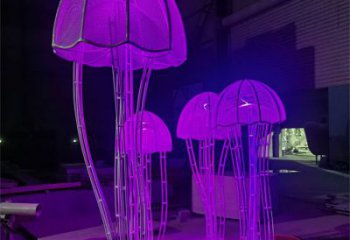 店門口水母雕塑 創(chuàng)意景觀雕塑 仿真擺件