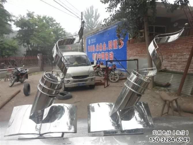 房地產毛筆雕塑，仿古景觀雕塑，噴砂制造