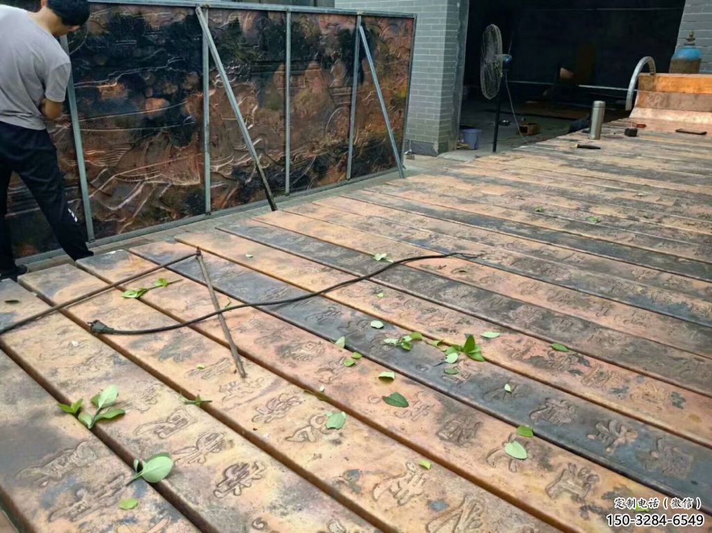 戶外書卷雕塑，鍍金歐式雕塑，鍍金工藝