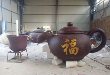 室內(nèi)酒壺雕塑 仿真景觀擺件 大型雕塑