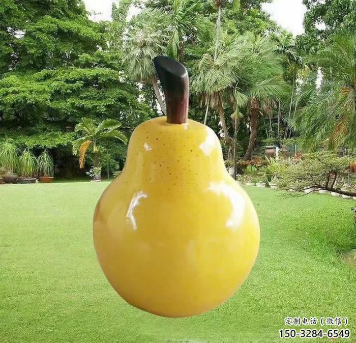 大型雪梨雕塑 步行街水果雕塑 仿真擺件