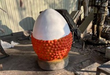 街道荔枝雕塑 現(xiàn)代景觀擺件 彩繪雕塑