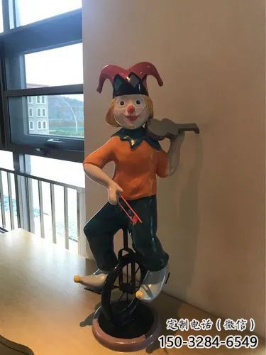 大型小丑雕塑廠 步行街民俗雕塑 仿真擺件