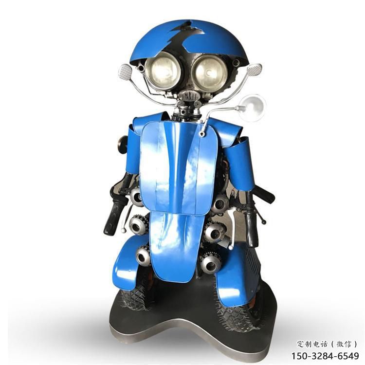 機器人雕塑廠家 廣場卡通雕塑 門口小品