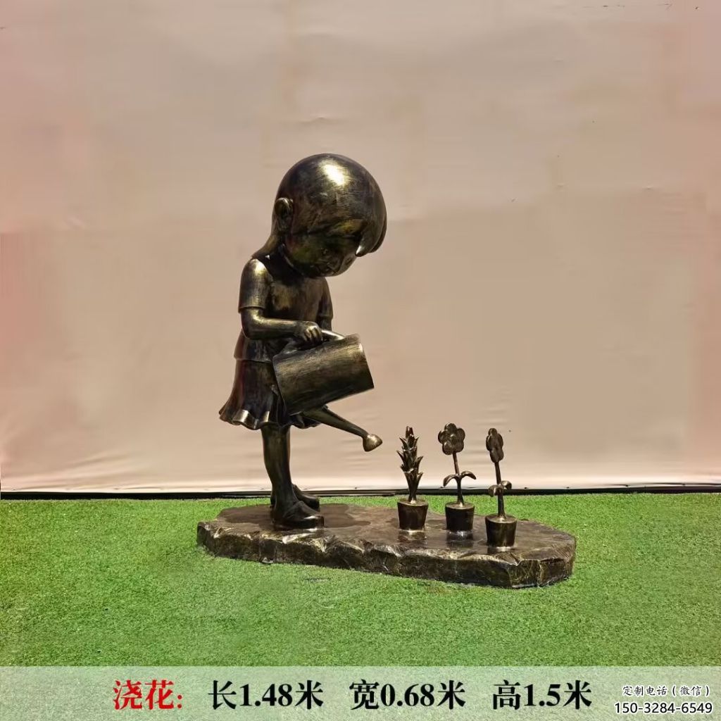 廣場獨輪車雕塑 公園民俗雕塑 抽象擺件