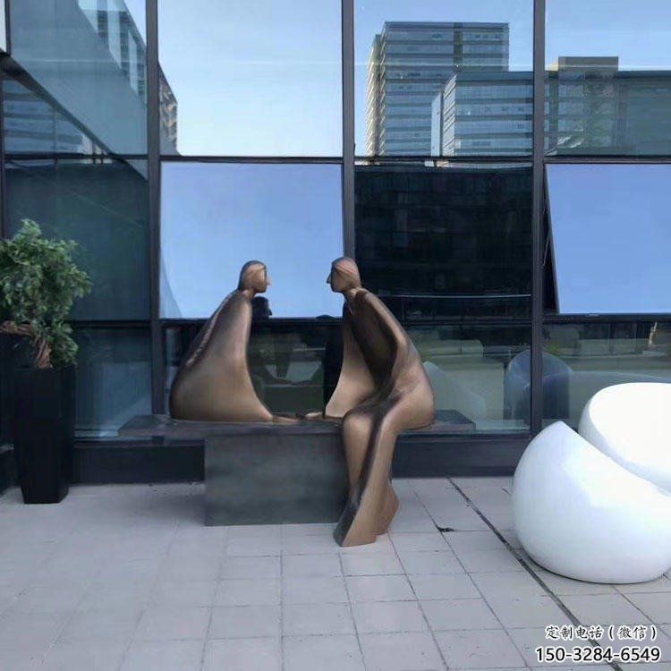 烤漆女人雕塑 鋼管女性雕塑 室內(nèi)歐式雕塑