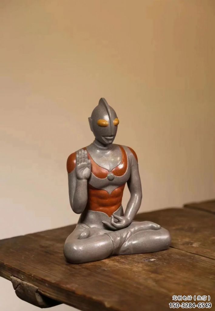 創(chuàng)意奧特曼雕塑 步行街店門口雕塑 卡通小品