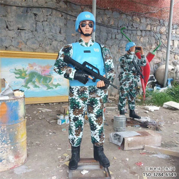 烤漆武警雕塑 鑄銅警察雕塑 彩繪戰(zhàn)士雕塑 烤漆武警雕塑 鑄銅警察雕塑 彩繪戰(zhàn)士雕塑
