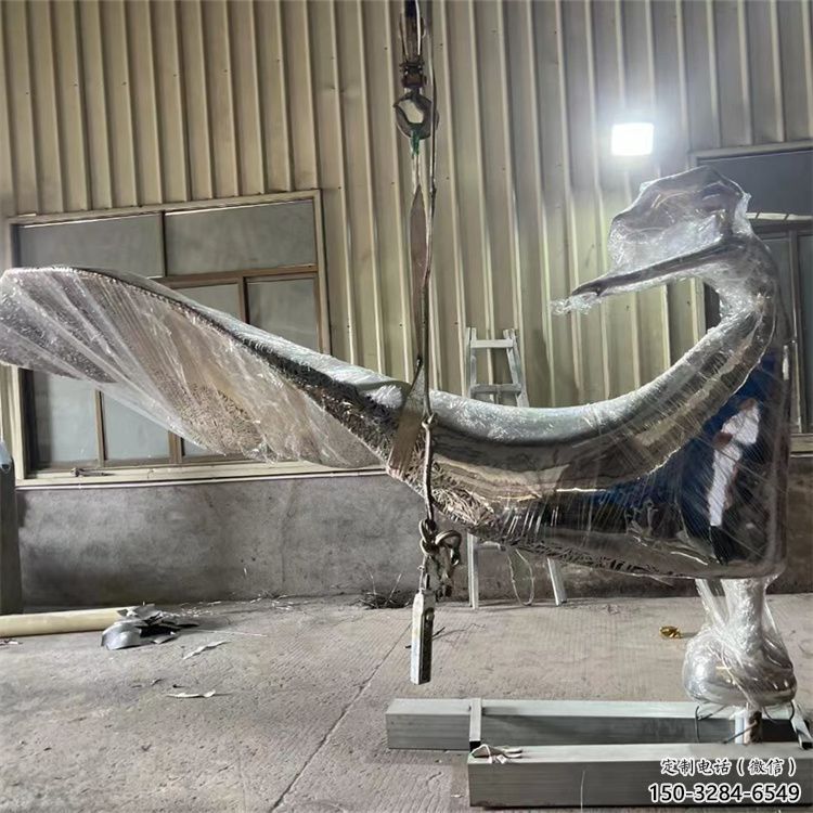 戶外跳舞雕塑 噴漆景觀舞者雕塑 鏡面女孩雕塑