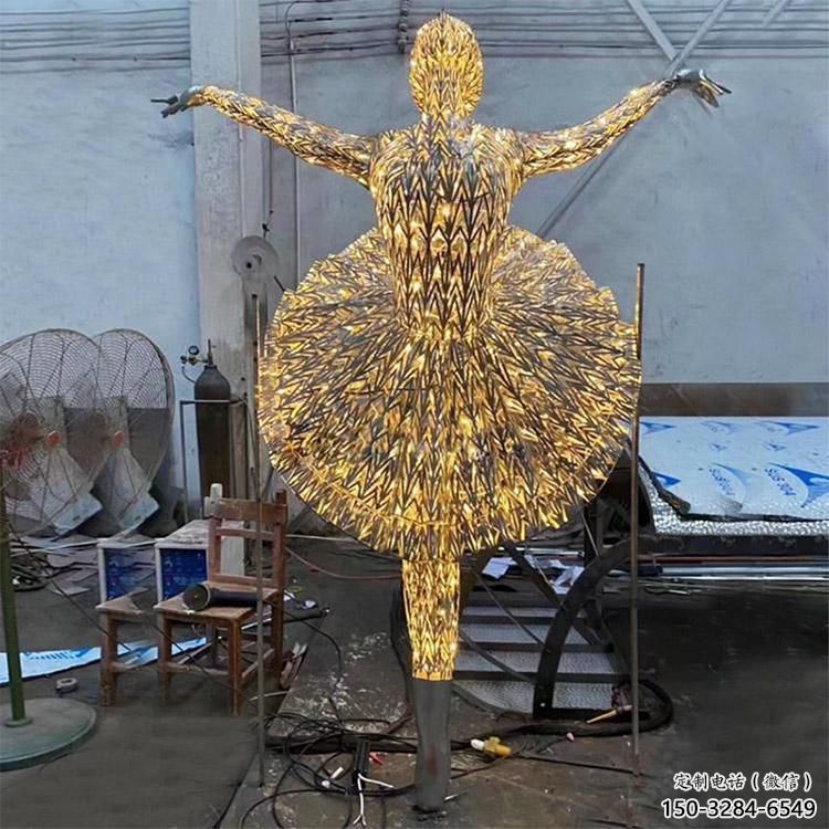 仿古舞蹈雕塑 大型別墅區演員雕塑 農村跳舞雕塑