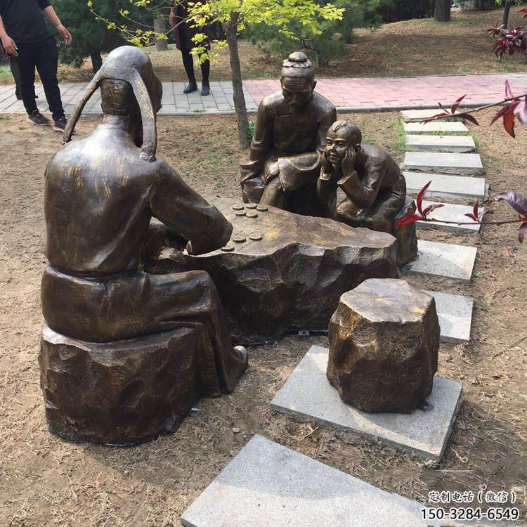 房地產(chǎn)下象棋雕塑 現(xiàn)代雕塑 幾何民俗雕塑