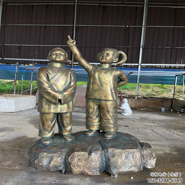 草地看書(shū)雕塑 現(xiàn)代人物雕塑 大型學(xué)生雕塑