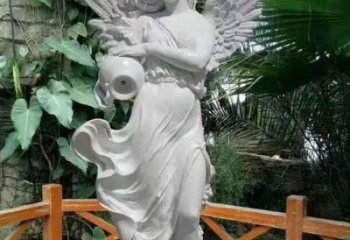 公園和平女神雕塑 創意歐式雕塑 美陳人物雕塑
