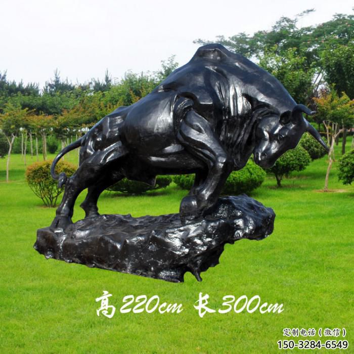 鑄銅華爾街牛雕塑 創意景觀雕塑 仿真擺件