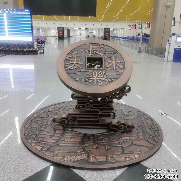 大型日晷雕塑 歐式步行街雕塑 彩繪計(jì)時(shí)雕塑