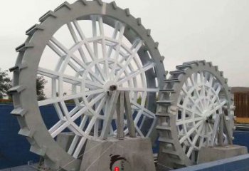 鑄造齒輪雕塑 中式村口機(jī)械雕塑 景觀工業(yè)雕塑