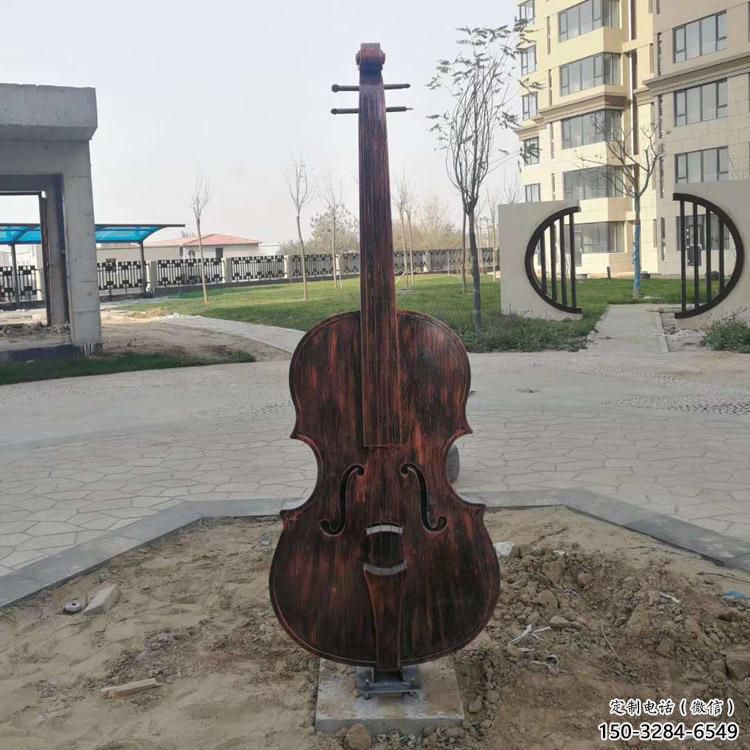 烤漆樂譜雕塑 鋼管符號雕塑 室內音樂雕塑