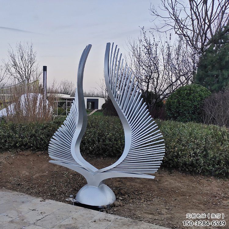 廣場風箏雕塑 抽象雕塑 烤漆景觀雕塑