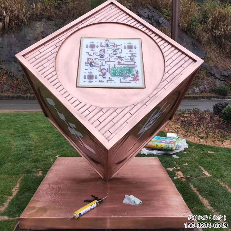 異形天平雕塑 現代校園公平雕塑 校園天平秤雕塑