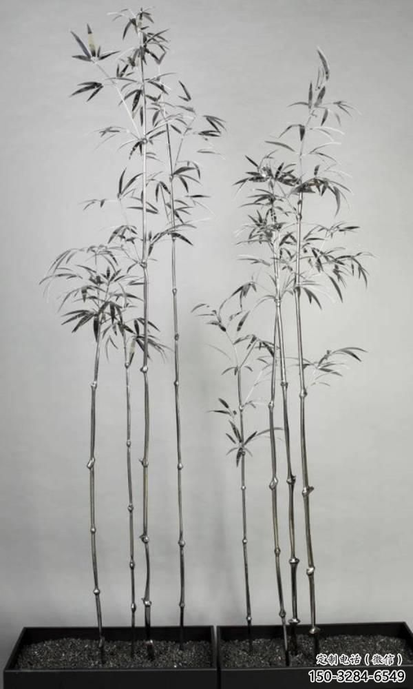 景觀竹葉雕塑 剪影竹類雕塑 商業(yè)街植物雕塑