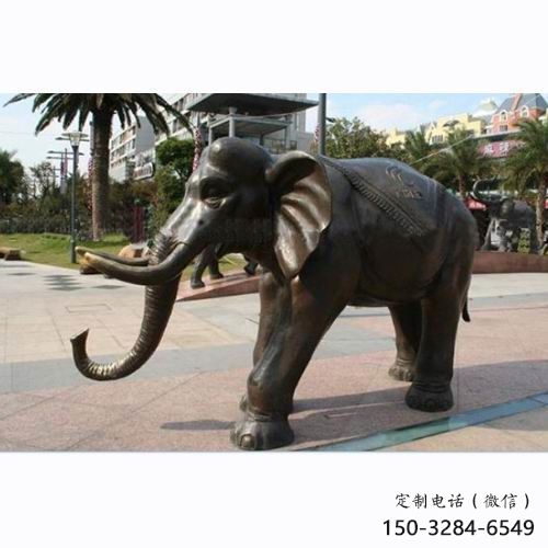 大象雕塑供應，城市裝飾，銅大象雕塑優選