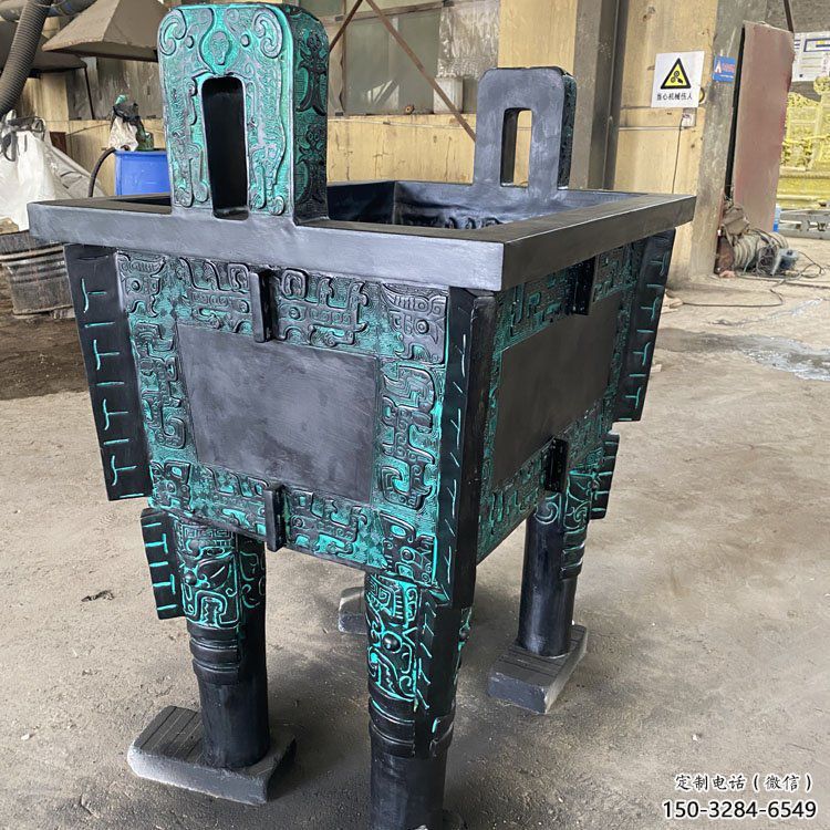 四足大克鼎雕塑生產廠家
