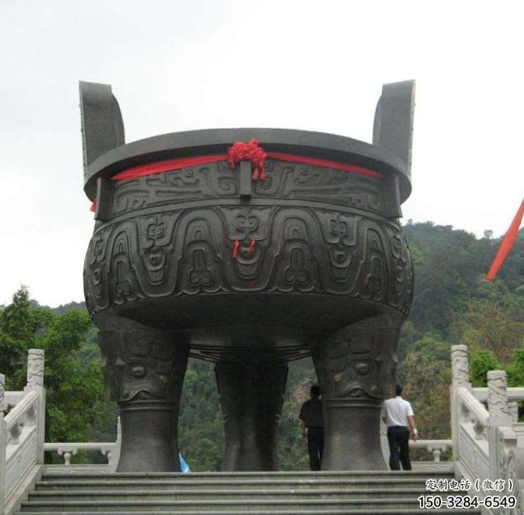 戶外鑄銅圓鼎銅雕生產(chǎn) 戶外鑄銅圓鼎銅雕生產(chǎn)