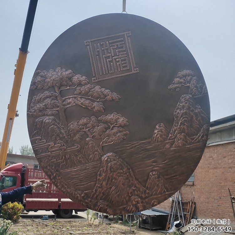 鑄造浮雕廠家，黃銅組合，墻體浮雕工供應廠家