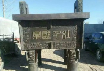 戶外福鼎雕塑
