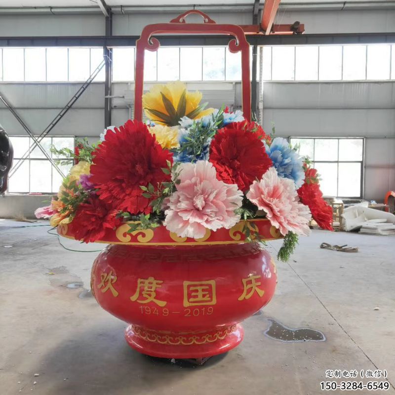 花籃雕塑標(biāo)準(zhǔn)，小區(qū)案例，房地產(chǎn)小區(qū)花籃雕塑常用