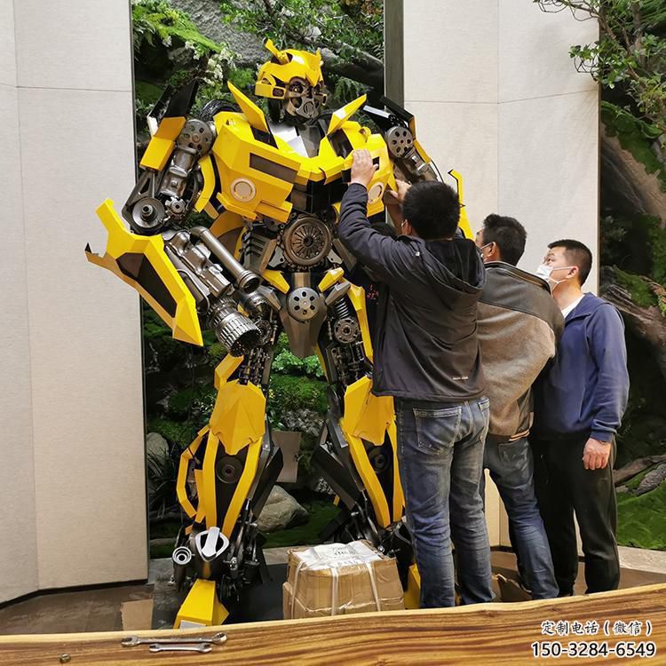 大門(mén)口機(jī)器人雕塑
