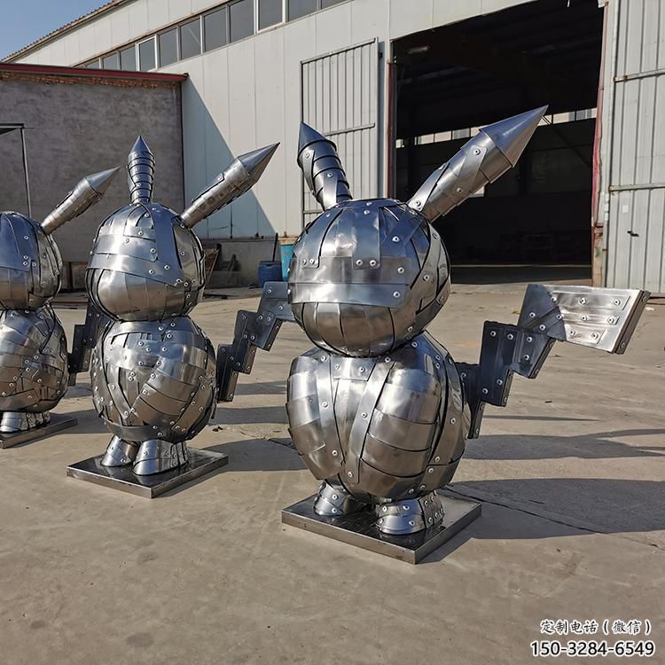 街道機器人雕塑