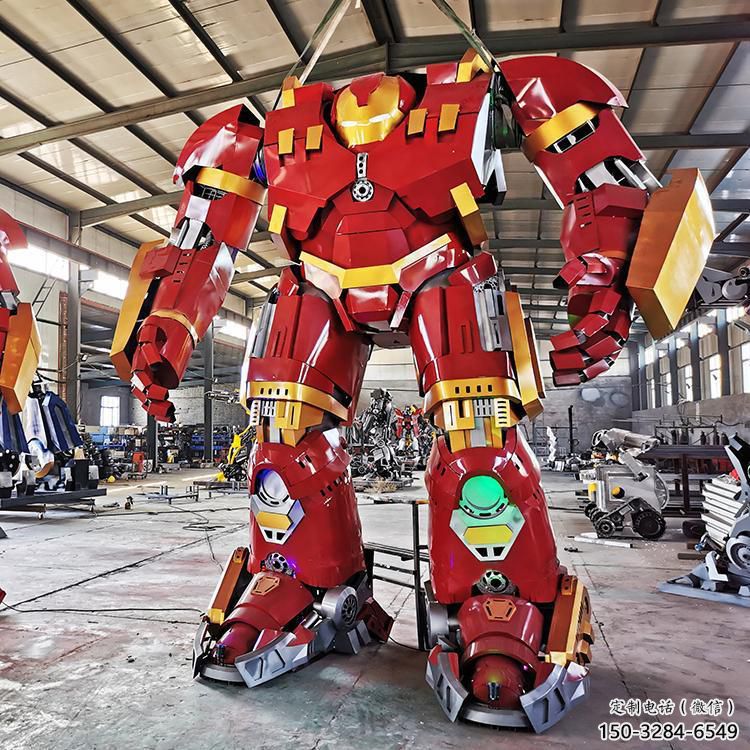 室內(nèi)機(jī)器人雕塑