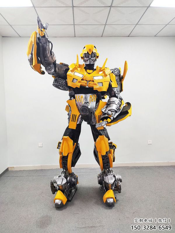 影視城大黃蜂版科邁羅雕塑