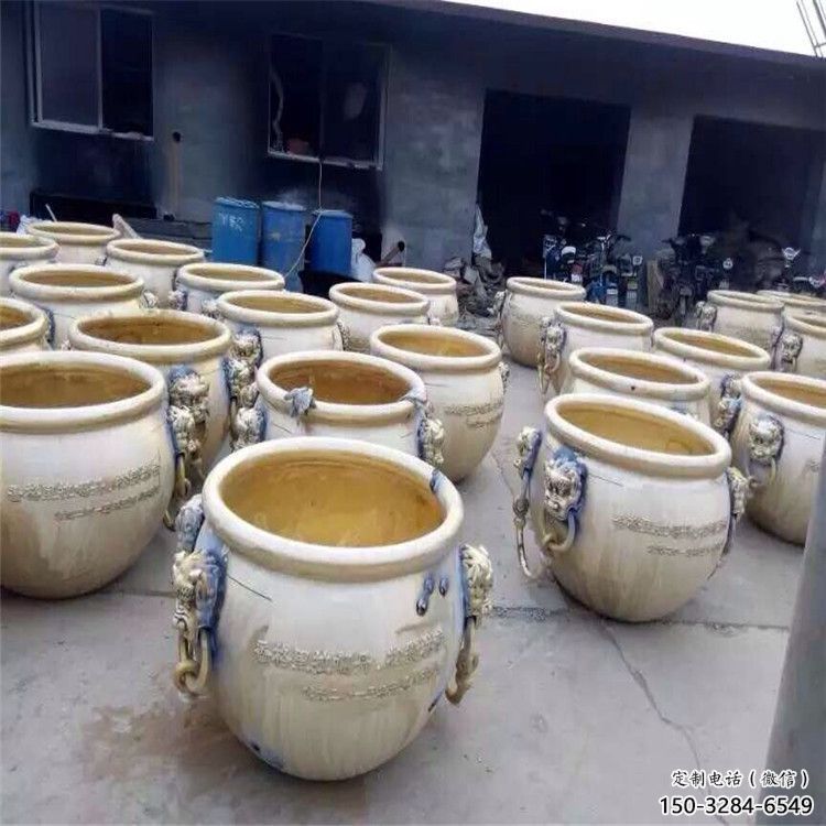 鐵缸雕塑制作中