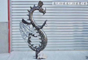 城市恐龍雕塑標準，金屬制作，景觀鐵藝恐龍雕塑優價