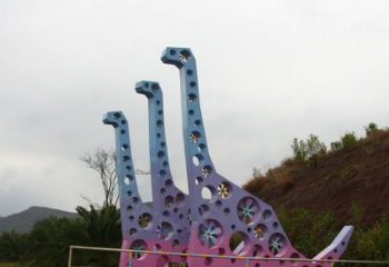 鏤空主題恐龍雕塑生產，透雕系列，戶外恐龍雕塑生產商