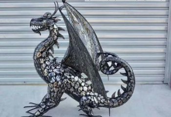 主題恐龍雕塑供給，中式工藝，景觀鐵藝恐龍雕塑精品