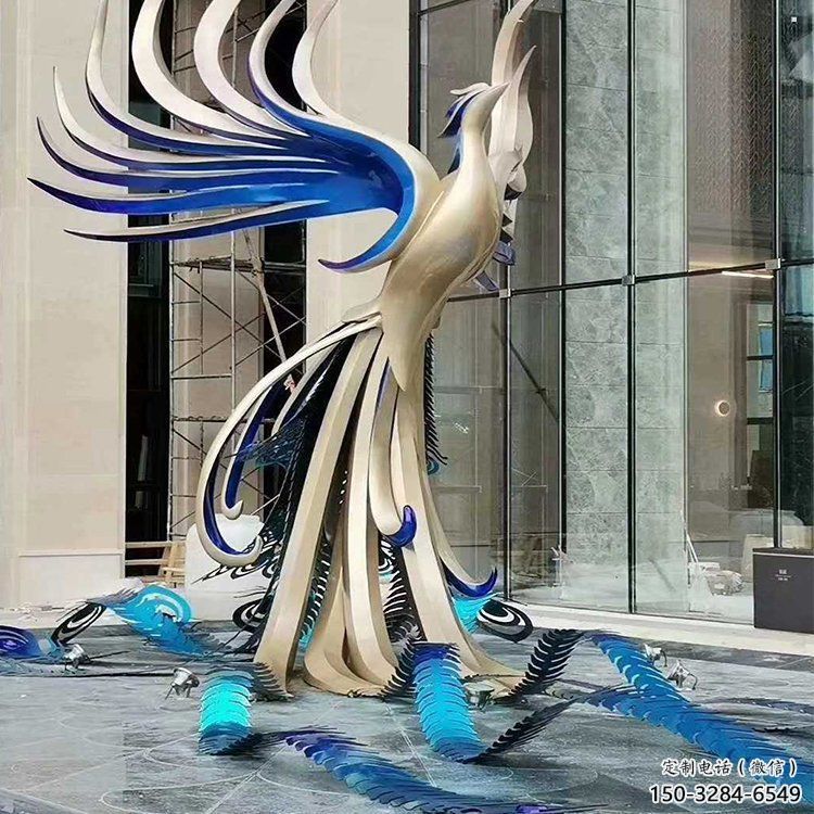 孔雀雕塑選用，鍛造工藝，藝術(shù)不銹鋼孔雀雕塑標(biāo)準(zhǔn)