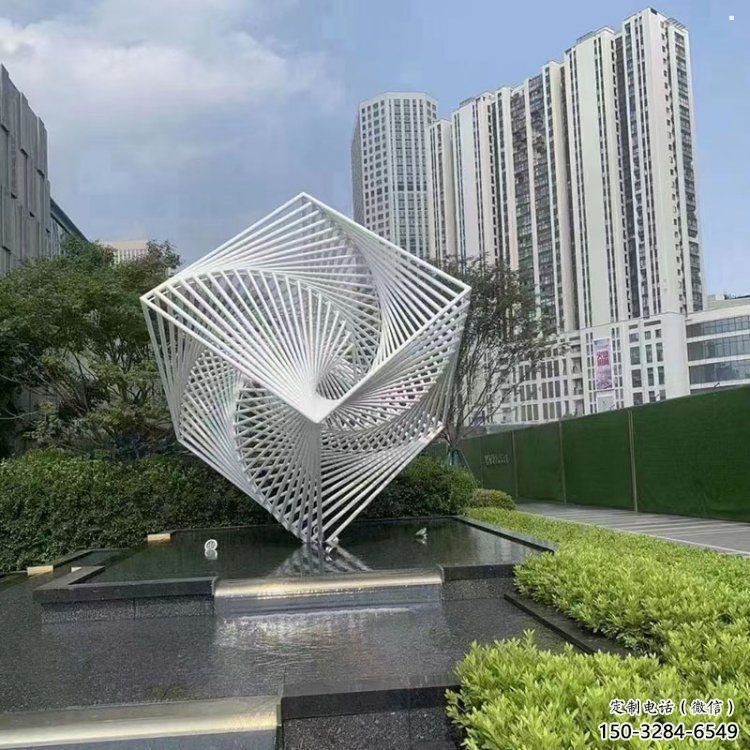 魔方雕塑制作供需，景區案例，字體魔方雕塑供給