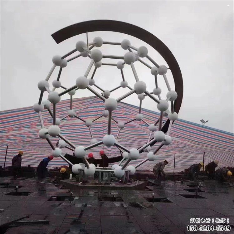 星球雕塑指用，多彩藝術，不銹鋼星球雕塑廠家
