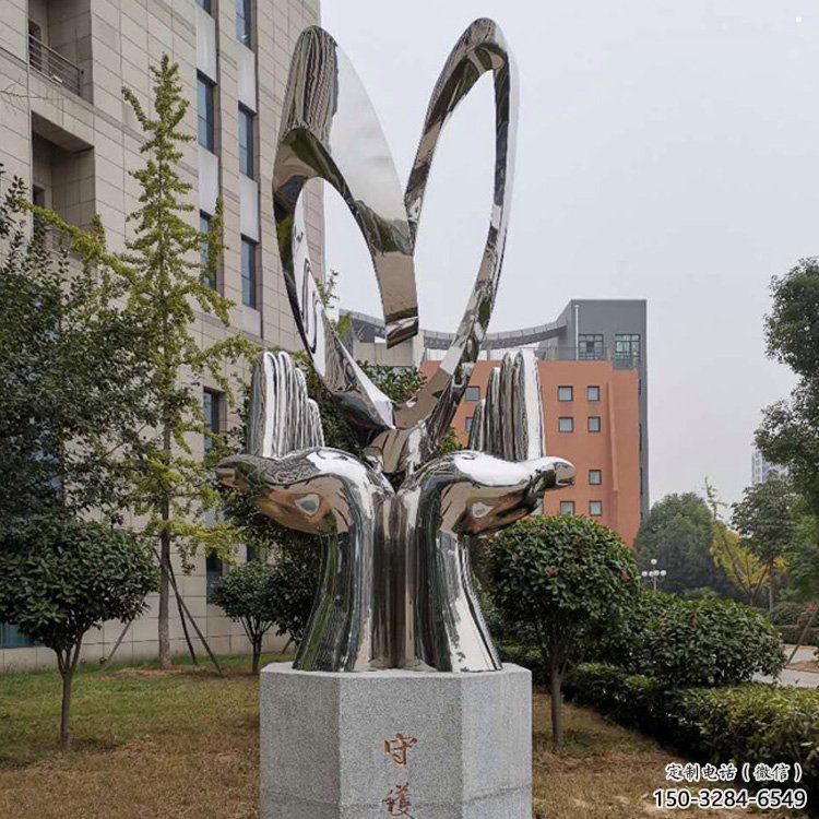 雙手雕塑指用,小區(qū)雕塑,廣場不銹鋼雙手雕塑制作 雙手雕塑指用,小區(qū)雕塑,廣場不銹鋼雙手雕塑制作