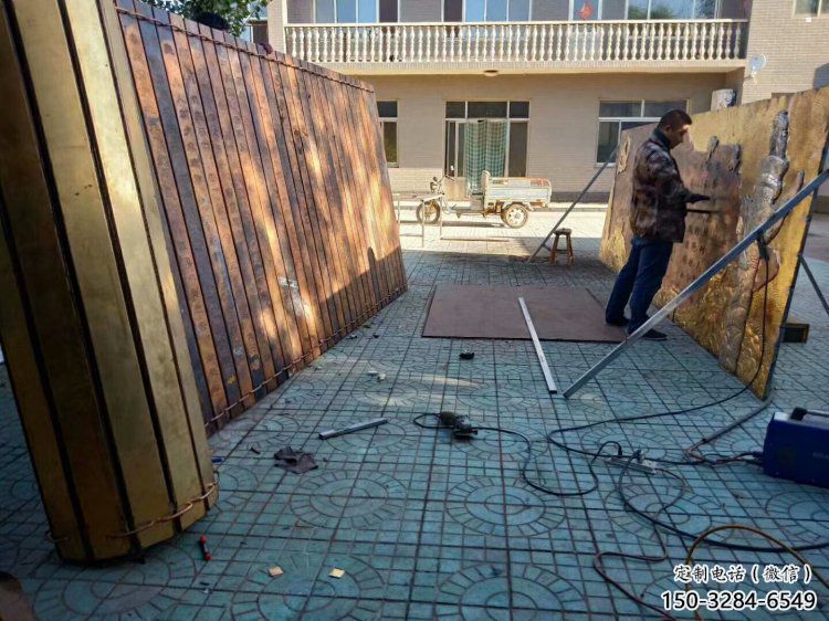 售樓部書卷雕塑，噴砂發光雕塑，烤漆題材