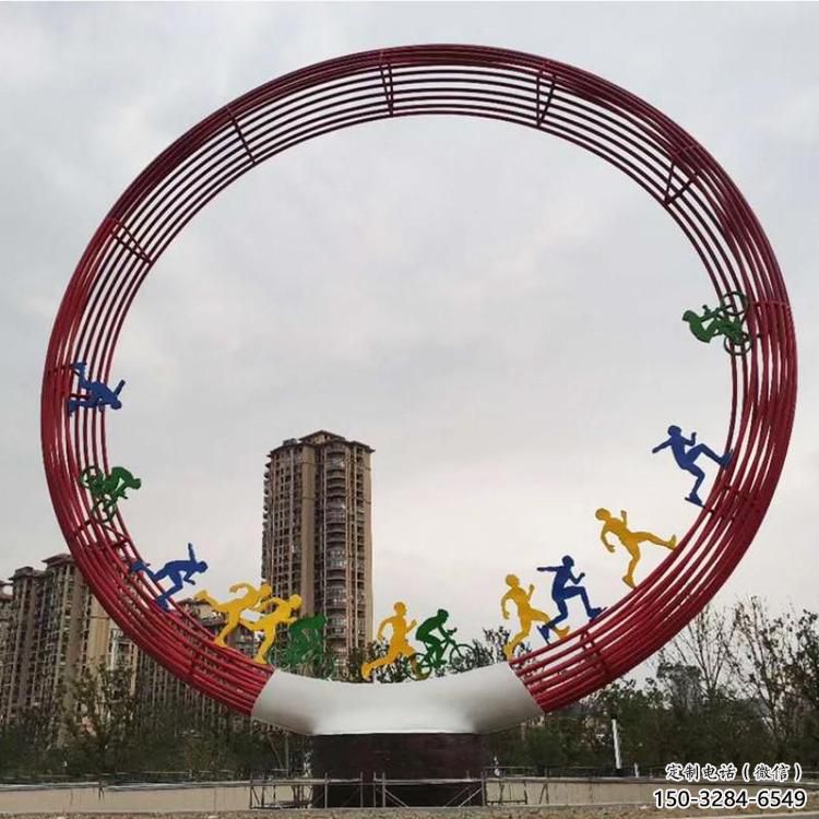 圓環(huán)雕塑點(diǎn)擊,地標(biāo)擺件,烤漆圓環(huán)雕塑承接 圓環(huán)雕塑點(diǎn)擊,地標(biāo)擺件,烤漆圓環(huán)雕塑承接