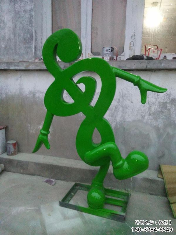 藝術音樂符號雕塑精選，街道標識，景觀符號雕塑工程指用