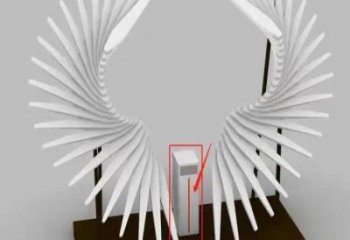 金屬天使之翼雕塑制作，城市裝飾，空間翅膀雕塑標(biāo)準(zhǔn)