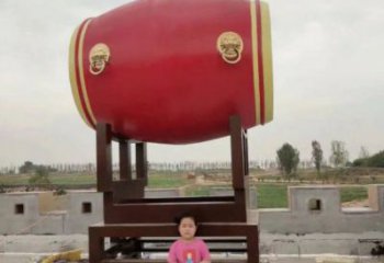 抽象戰鼓雕塑